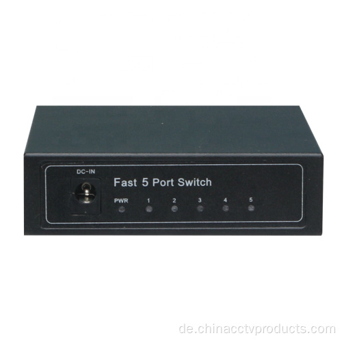 5 Port 10/100 / 1000m Gigabit OEM Ethernet Network Switch